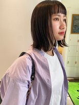 ビファインクーアヴェダ(Be fine coo AVEDA) ナチュラルボブ オン眉でオシャレ女子に☆