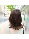 秋先取り！"艶"と透明感"マロンベージュ"