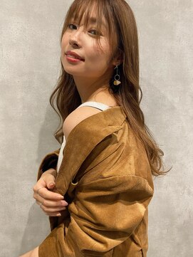 アルエ(a.r.e) caramel brown color