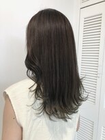 アドラーブル 万代店 (adorable)&nbsp;大人かわいいレイヤースタイル☆透明感オリーブベージュ