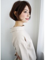 フレームプラス 御堂筋難波店(FRAME +)&nbsp;まとまり、扱いやすさの王道ショートボブ