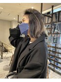 切りっぱなしボブ　フェイスレイヤー【広尾、恵比寿】担当：東田