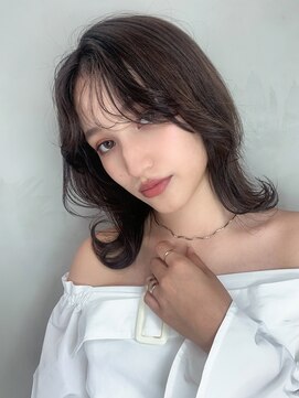 アイティー バイ アルバム 浦和店(IT by ALBUM) ウルフカット_ショコラベージュボブルフベビーバング_48715