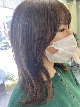 モア 下通店(MORE) 『天使バング』×『ミディアムヘア』