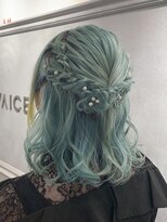 ヴァイス 渋谷店(VAICE)&nbsp;☆ライブ前アレンジ☆ハーフアップ