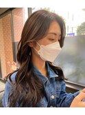 大人なかきあげ顔周りカット