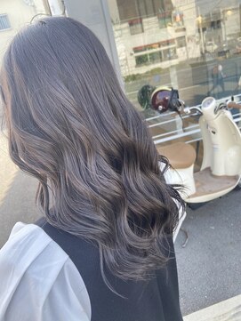 エイト 横須賀中央店(EIGHT) 【艶×透明感】オリーブグレージュ