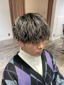 シェノン オム 梅田(CHAINON HOMME) MEN'S HAIR/ツイスパ/ハイライト/ツーブロックマッシュ