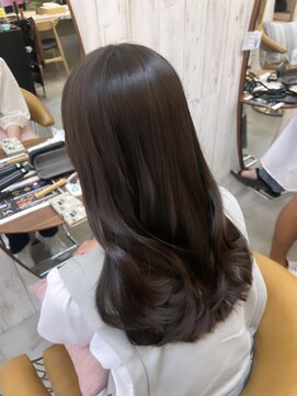 ロンドアジュール 横浜(Lond azur) イノアカラーで作るブラウンカラー