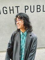 マージュ ギンザ(marju GINZA)&nbsp;あいみょん風ミディアムマッシュウルフパーマ