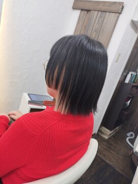 ユラウ(yurau) 個性派切りっぱなしボブ【蔵前/新御徒町/秋葉原/浅草橋/上野】