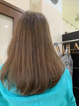 ブレス ザモール郡山店 N.グレーカラープラスおしゃれ染め