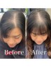 Maisonクロスパーマ（前髪生クセ矯正）＋前髪カット＋Maisonトリートメント