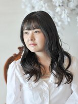 クレア バイ グレープバイン 金沢文庫(CLAIRE by GRAPEVINES) 韓国風ロングスタイル／黒髪／レイヤーカット
