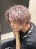 ○ホワイトラベンダー/ダブルカラー