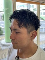 デンパツクラブ ストリート(DENPATSU CLUB Street) ツイストスパイラルパーマツイストパーマメンズパーマ刈り上げ