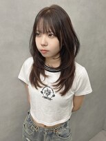 ジエクトカナウ 大阪梅田店(The Ect canow) レイヤーカット／セミディ／顔周りカット／小顔ヘア