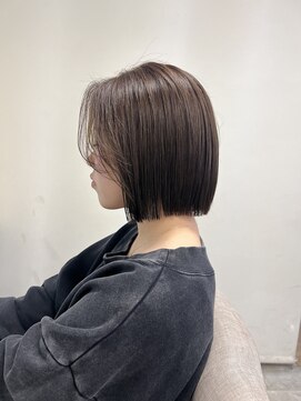 ゼロヘアーハナレ(zerohair HANARE) 【ボブ】切りっぱなしパツっとbob