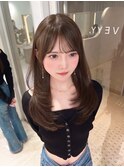 韓国レイヤーカット