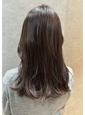 外はねセミロング