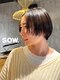 ソウ(SOW.)の写真/アレンジした際のおくれ毛作りもお任せ◇雰囲気を変えたい方、結んでもおろしていても似合う長さをご提案♪