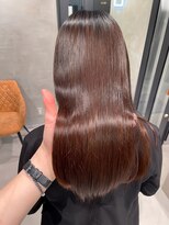 シャルムバイケンジ(Charm.by KENJE)&nbsp;艶髪ストレート髪質改善カラー縮毛矯正トリートメント銀座有楽町