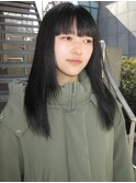 透明感カラー/レイヤーカット/髪質改善