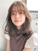 アグノス 青山(Agnos) ◎イメチェン外ハネボブ美髪ワイドバング薄め前髪小顔カット