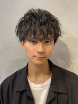 ギヴヘアインダストリー(Give hair industry)&nbsp;レイヤーマッシュ×スパイラルパーマ