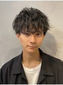 レイヤーマッシュ×スパイラルパーマ