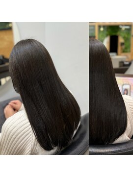 エヌ 北千住(N) 縮毛矯正でまとまるスタイルに