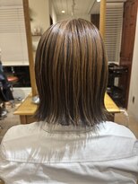 アマレット(Amaretto) 【外ハネ×アンブレラカラー】