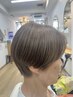 カット＋艶カラー+髪質改善リケラトリートメント【6step】￥17325～
