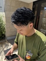 髪屋 紬&nbsp;メンズ/メンズパーマ/メンズカット/フェザー