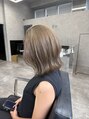 エイル 茶屋町(Eir)&nbsp;切りっぱなしボブ×ミルクティーグレージュ