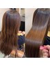 骨格矯正カット+潤艶カラー+Aujua髪質改善酸熱トリートメント32160→￥23980