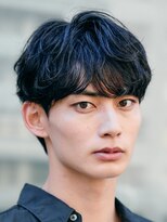 フィフス トウキョウ (fifth TOKYO) 渋谷シャドウパーマメンズカット波巻きパーマラウンドマッシュ