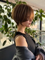 ネイロ 北千住(NeiRo) ショートカットショートボブレイヤーボブブリーチなしカラー