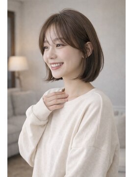 ムオン 春日原(muon) 透明感ナチュラルグレージュ