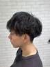 【FUKA指名限定】メンズカット＋特殊パーマ※再来の方