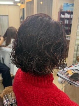 スーペリオル(Superior) 外国人風パーマ/ボブ/ピンクブラウン