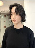 ボブパーマ/くせ毛風パーマ/ドライパーマ