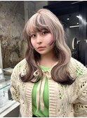 【後藤宗一朗】ミルクティーベージュ×ブラウン×デザインカラー