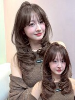 グローアイヴィ 大宮(GLROW IVY)&nbsp;★GLROW レイヤーカット ワンホンヘア ミディアムレイヤー