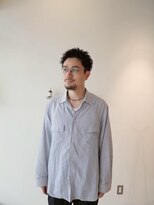 プールサイド(POOLSIDE)&nbsp;スパイキーショート　ピンパーマ　メンズカット　福岡　博多区