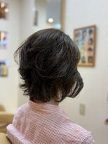ヘアアンドフェイス マリィファースト(Hair&Face Marry First)&nbsp;癖を活かしたウエービイスタイル
