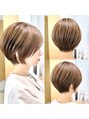 ウル 名古屋栄(ulu)&nbsp;割れない前髪◎丸みショートボブ［名古屋栄/ショート］　