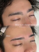 スイ(sui) メンズアイブロウスタイリング