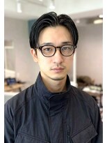 ミーク(meak)&nbsp;ナチュラル爽やかセンターパートメンズ
