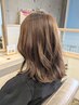 【美髪メンテナンス】髪質改善カラー＋高濃度トリートメント